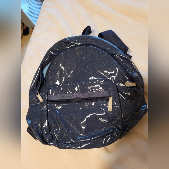 NWOT Lesportsac ASTRO GLITTER Small Cruising Backpack - Picture 1 of 5